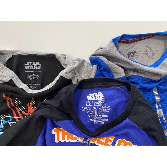 Star Wars Mickey Mouse Buzz Lightyear Boys Size 7 Mixed Bundle of 8 pieces - Picture 11 of 11